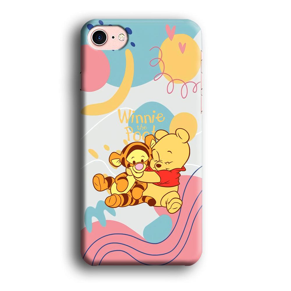 Winnie The Pooh Hug Wholeheartedly iPhone 7 Case-Oxvistore