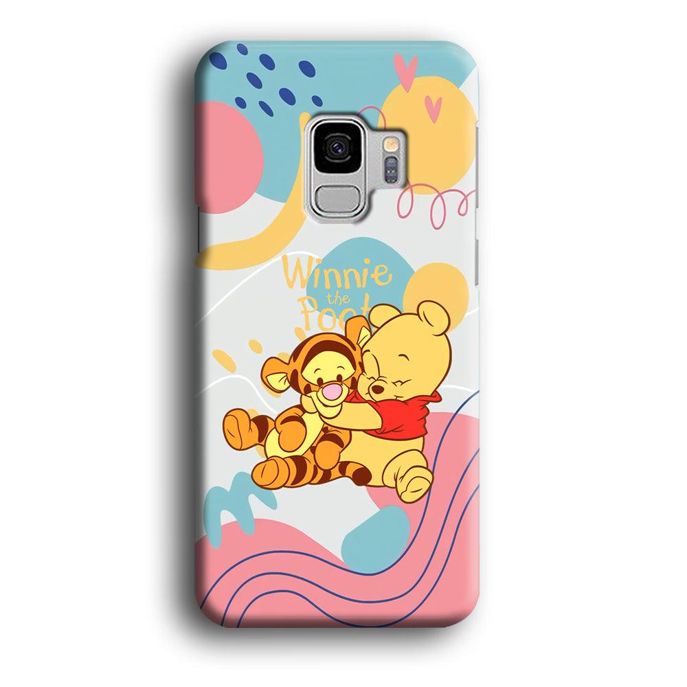 Winnie The Pooh Hug Wholeheartedly Samsung Galaxy S9 Case-Oxvistore