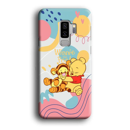 Winnie The Pooh Hug Wholeheartedly Samsung Galaxy S9 Plus Case-Oxvistore