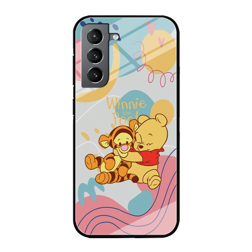 Winnie The Pooh Hug Wholeheartedly Samsung Galaxy S21 Case-Oxvistore