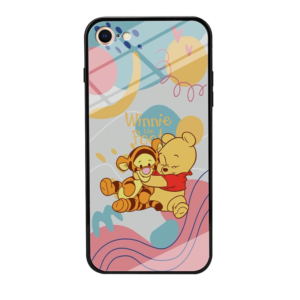 Winnie The Pooh Hug Wholeheartedly iPhone 7 Case-Oxvistore