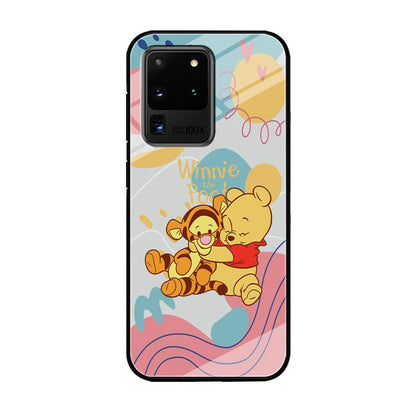 Winnie The Pooh Hug Wholeheartedly Samsung Galaxy S20 Ultra Case-Oxvistore