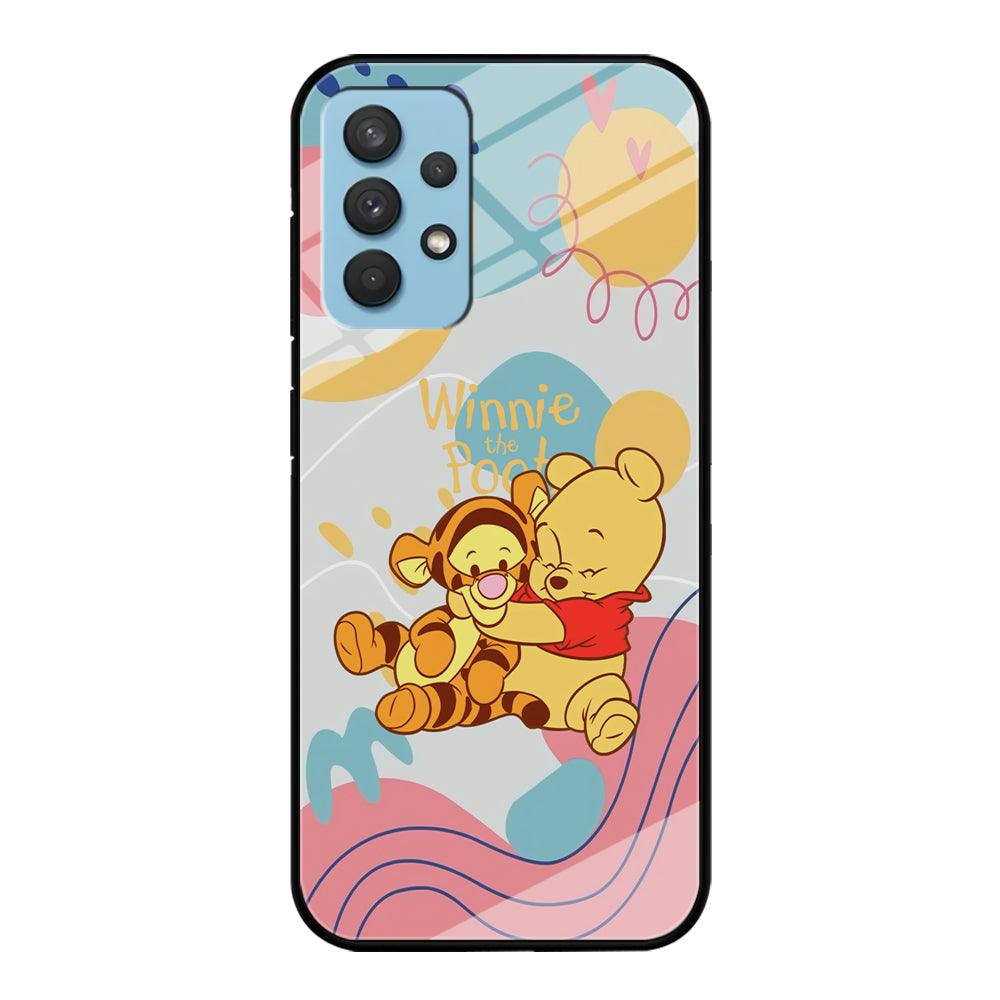 Winnie The Pooh Hug Wholeheartedly Samsung Galaxy A32 Case-Oxvistore