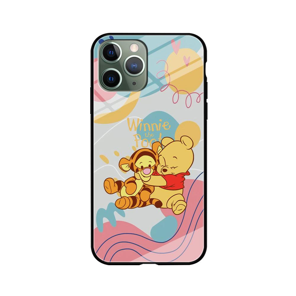 Winnie The Pooh Hug Wholeheartedly iPhone 11 Pro Case-Oxvistore