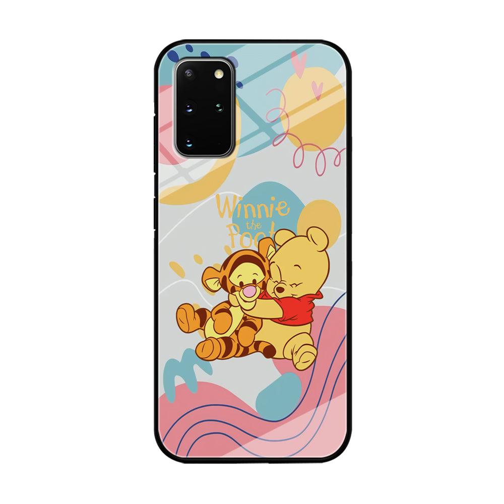 Winnie The Pooh Hug Wholeheartedly Samsung Galaxy S20 Plus Case-Oxvistore