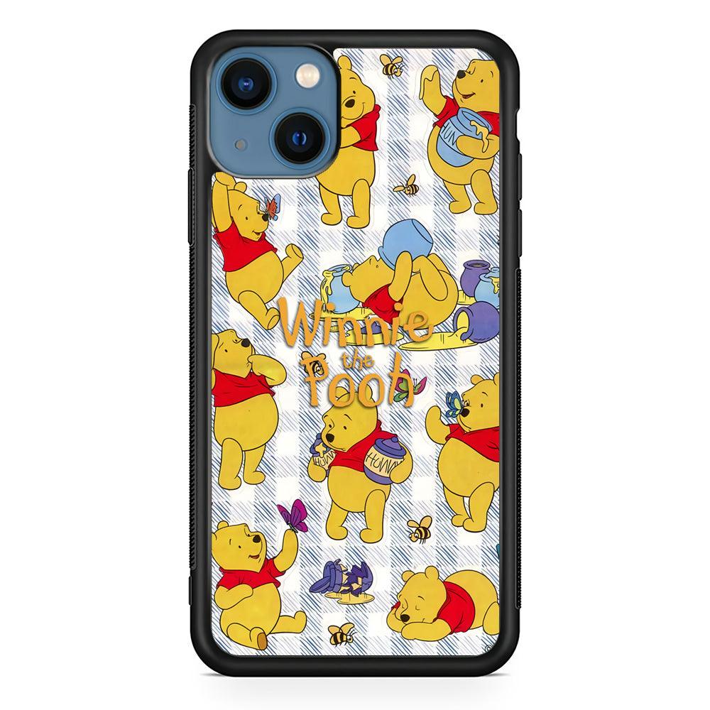 Winnie The Pooh Moment in A Day iPhone 15 Plus Case-Oxvistore