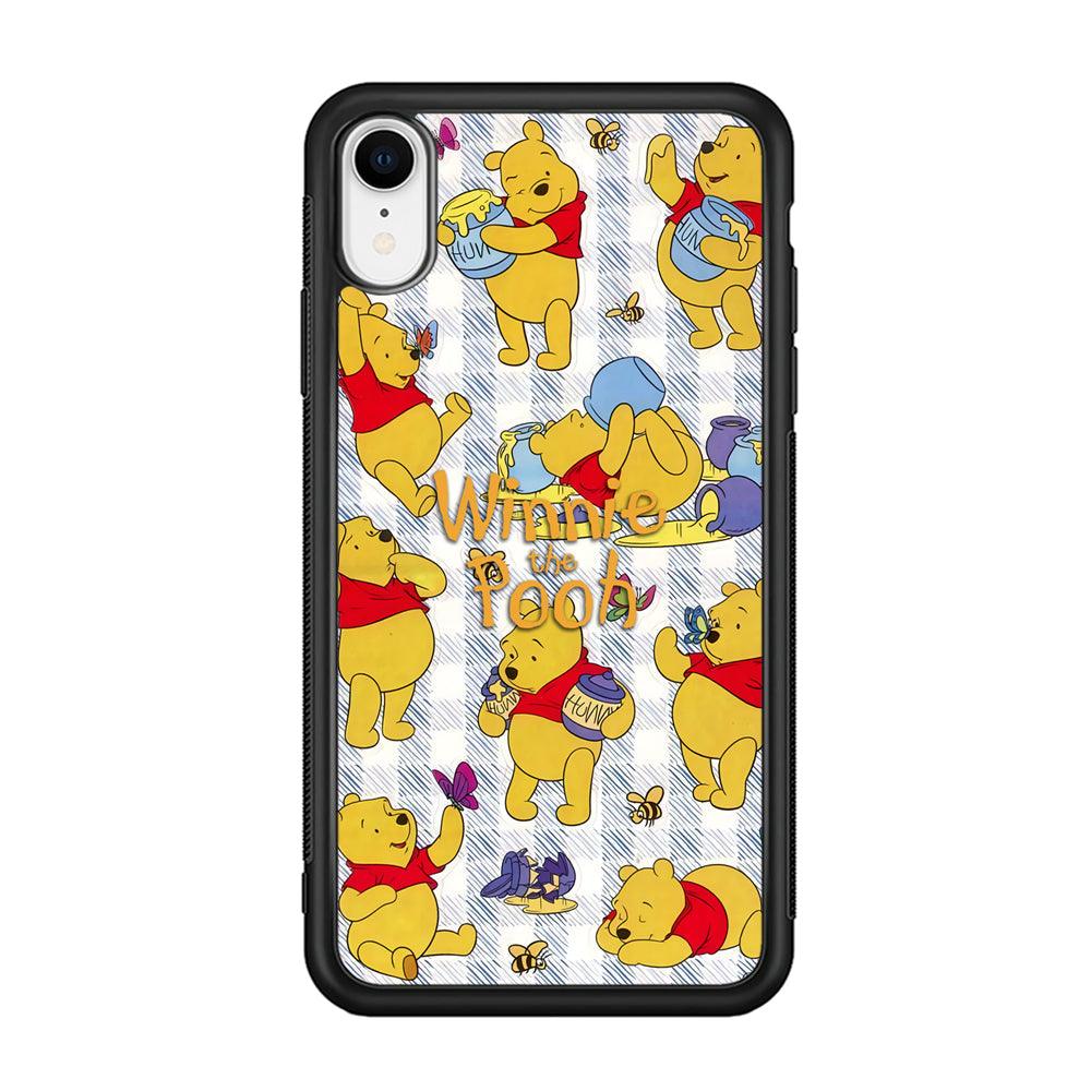 Winnie The Pooh Moment in A Day iPhone XR Case-Oxvistore