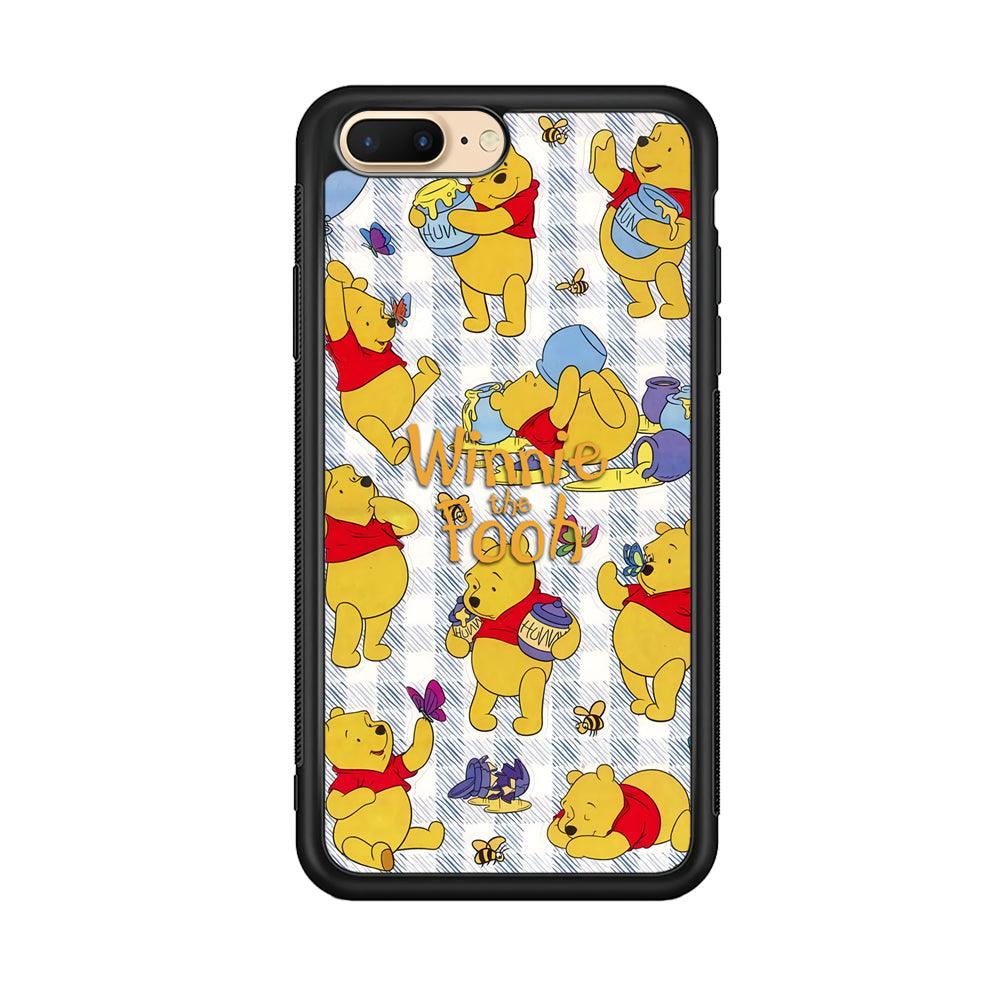 Winnie The Pooh Moment in A Day iPhone 8 Plus Case-Oxvistore