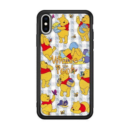 Winnie The Pooh Moment in A Day iPhone X Case-Oxvistore