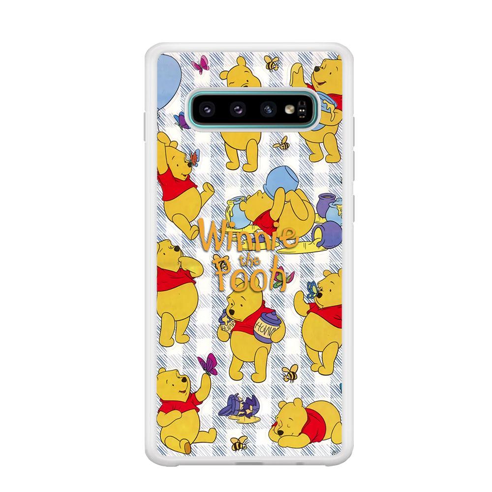 Winnie The Pooh Moment in A Day Samsung Galaxy S10 Plus Case-Oxvistore