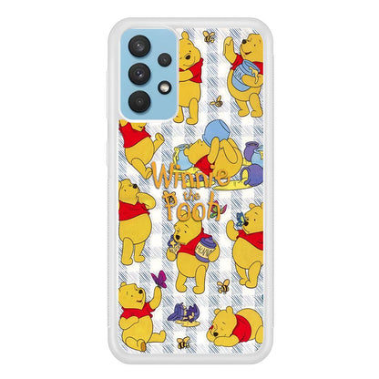 Winnie The Pooh Moment in A Day Samsung Galaxy A32 Case-Oxvistore