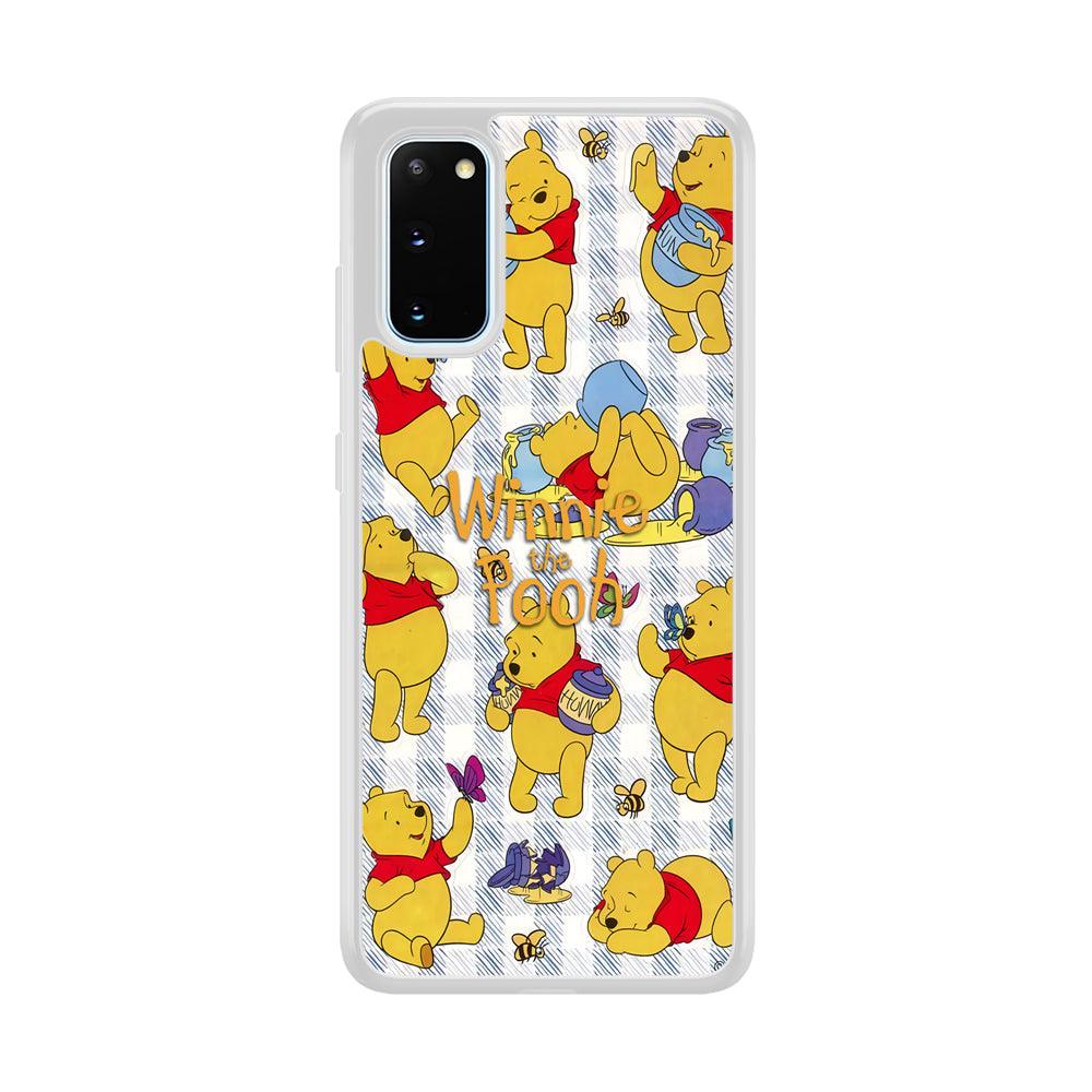 Winnie The Pooh Moment in A Day Samsung Galaxy S20 Case-Oxvistore