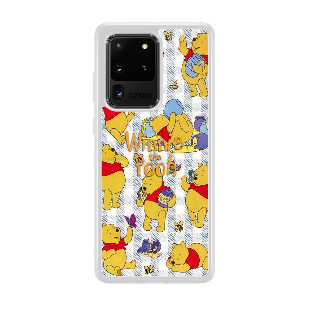 Winnie The Pooh Moment in A Day Samsung Galaxy S20 Ultra Case-Oxvistore