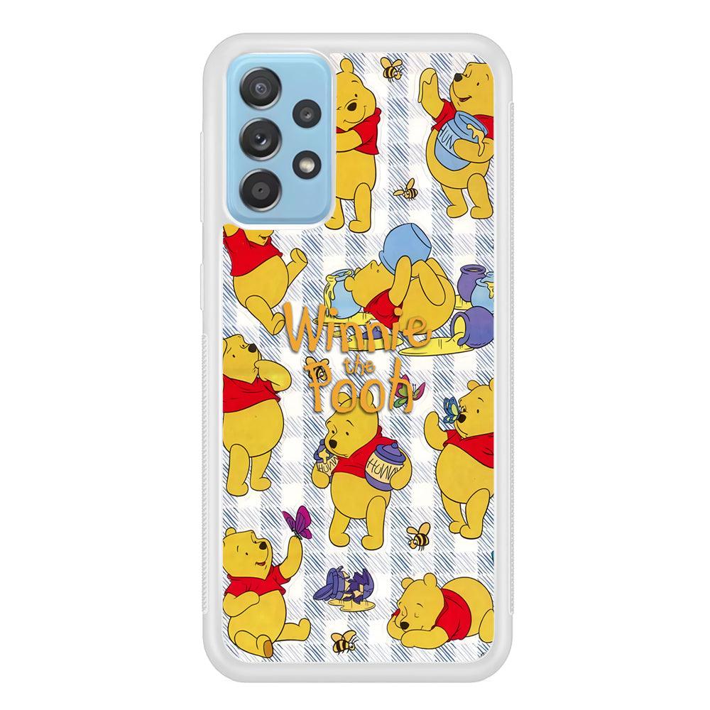 Winnie The Pooh Moment in A Day Samsung Galaxy A52 Case-Oxvistore