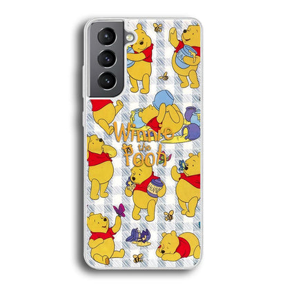 Winnie The Pooh Moment in A Day Samsung Galaxy S21 Plus Case-Oxvistore