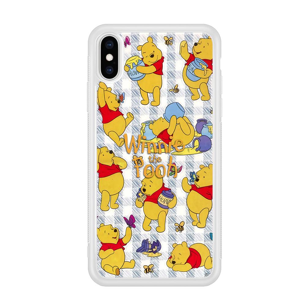 Winnie The Pooh Moment in A Day iPhone X Case-Oxvistore