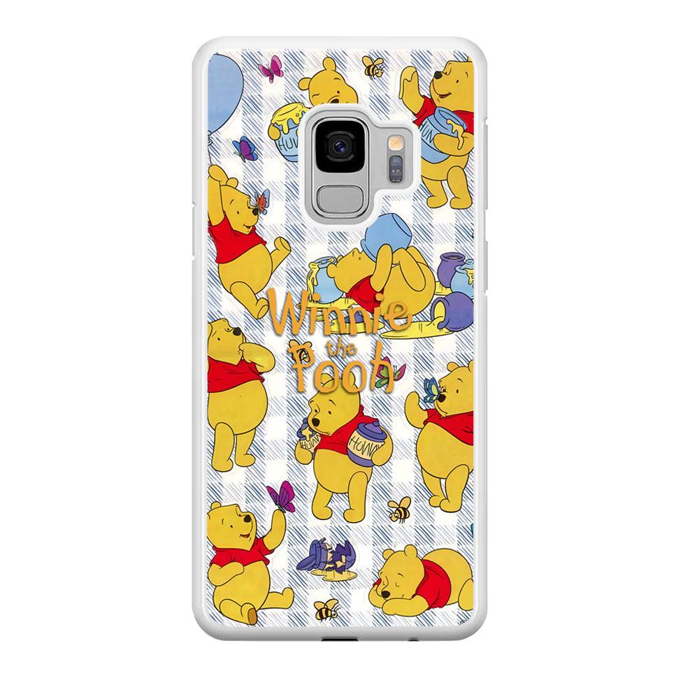 Winnie The Pooh Moment in A Day Samsung Galaxy S9 Case-Oxvistore