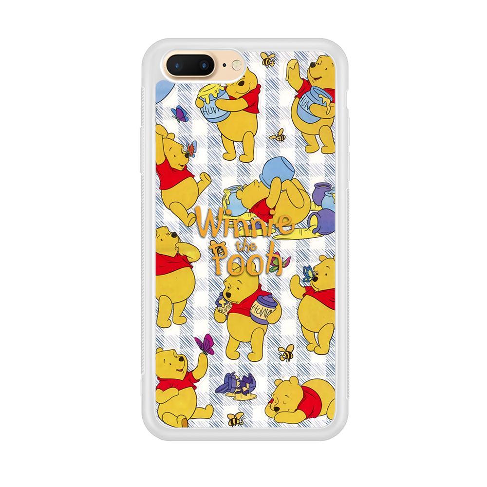 Winnie The Pooh Moment in A Day iPhone 7 Plus Case-Oxvistore