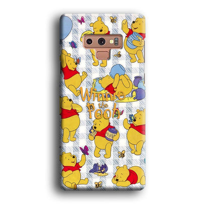 Winnie The Pooh Moment in A Day Samsung Galaxy Note 9 Case-Oxvistore