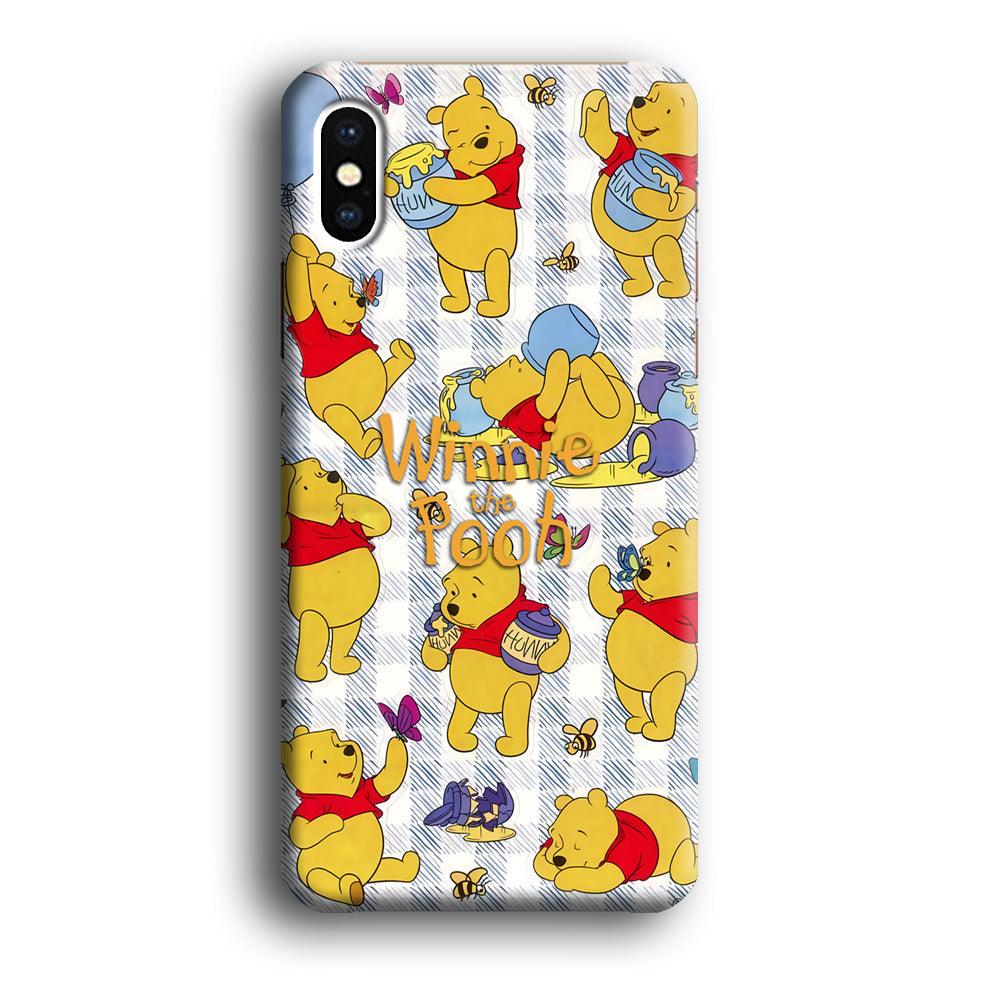 Winnie The Pooh Moment in A Day iPhone XS Case-Oxvistore