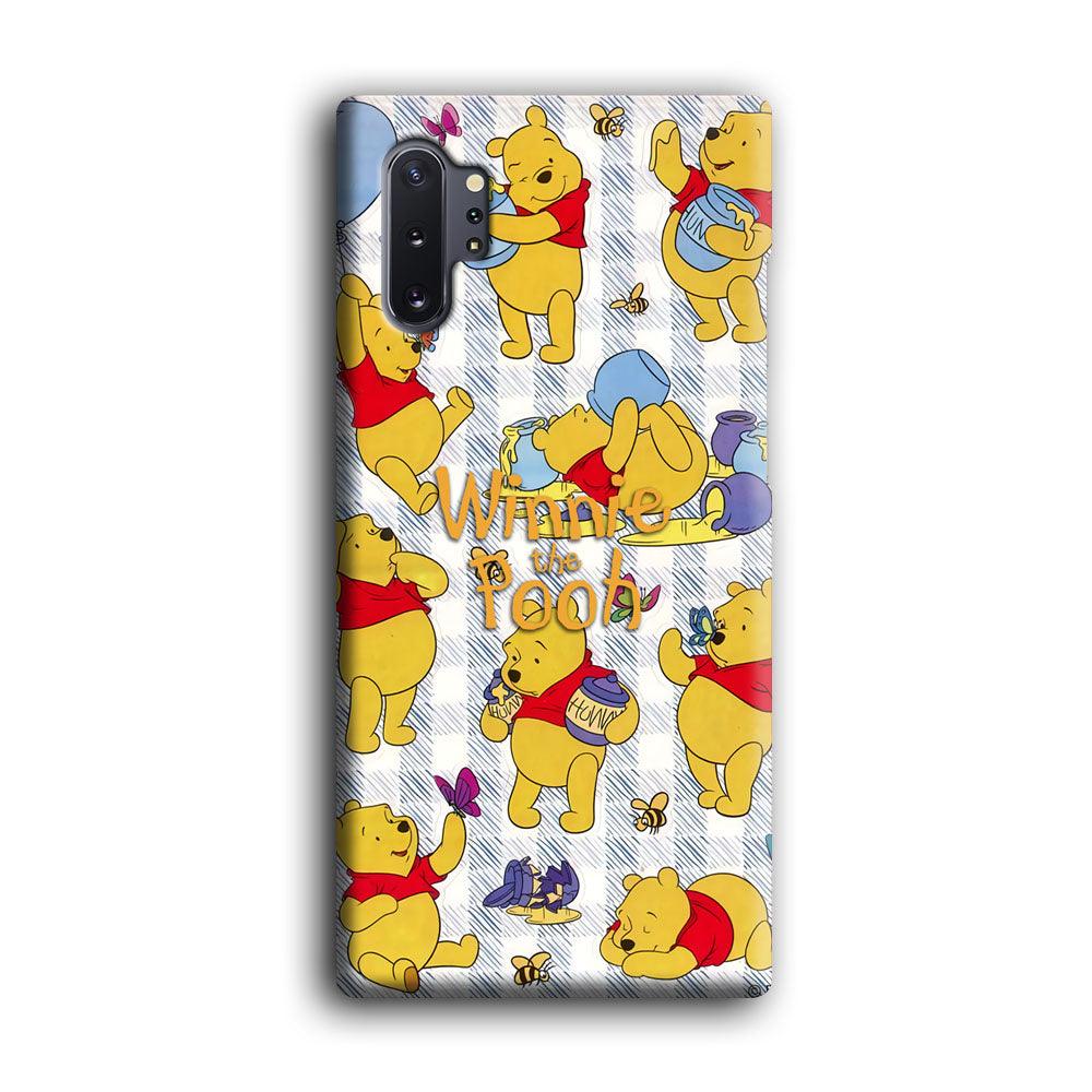 Winnie The Pooh Moment in A Day Samsung Galaxy Note 10 Plus Case-Oxvistore