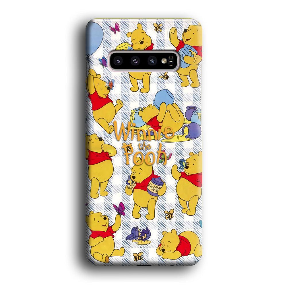 Winnie The Pooh Moment in A Day Samsung Galaxy S10 Plus Case-Oxvistore