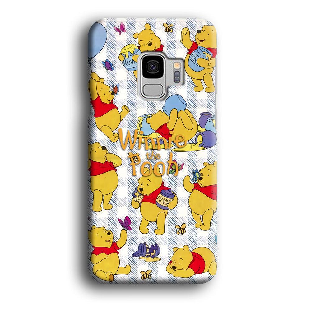 Winnie The Pooh Moment in A Day Samsung Galaxy S9 Case-Oxvistore