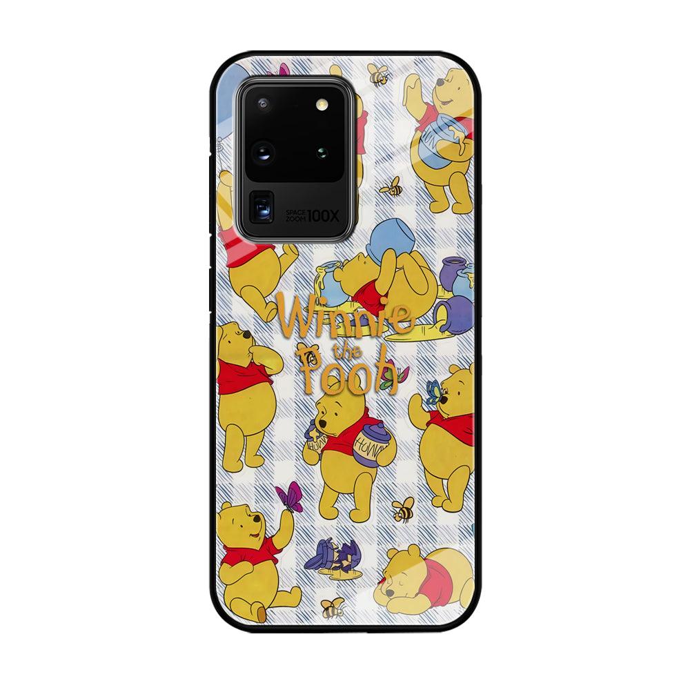 Winnie The Pooh Moment in A Day Samsung Galaxy S20 Ultra Case-Oxvistore