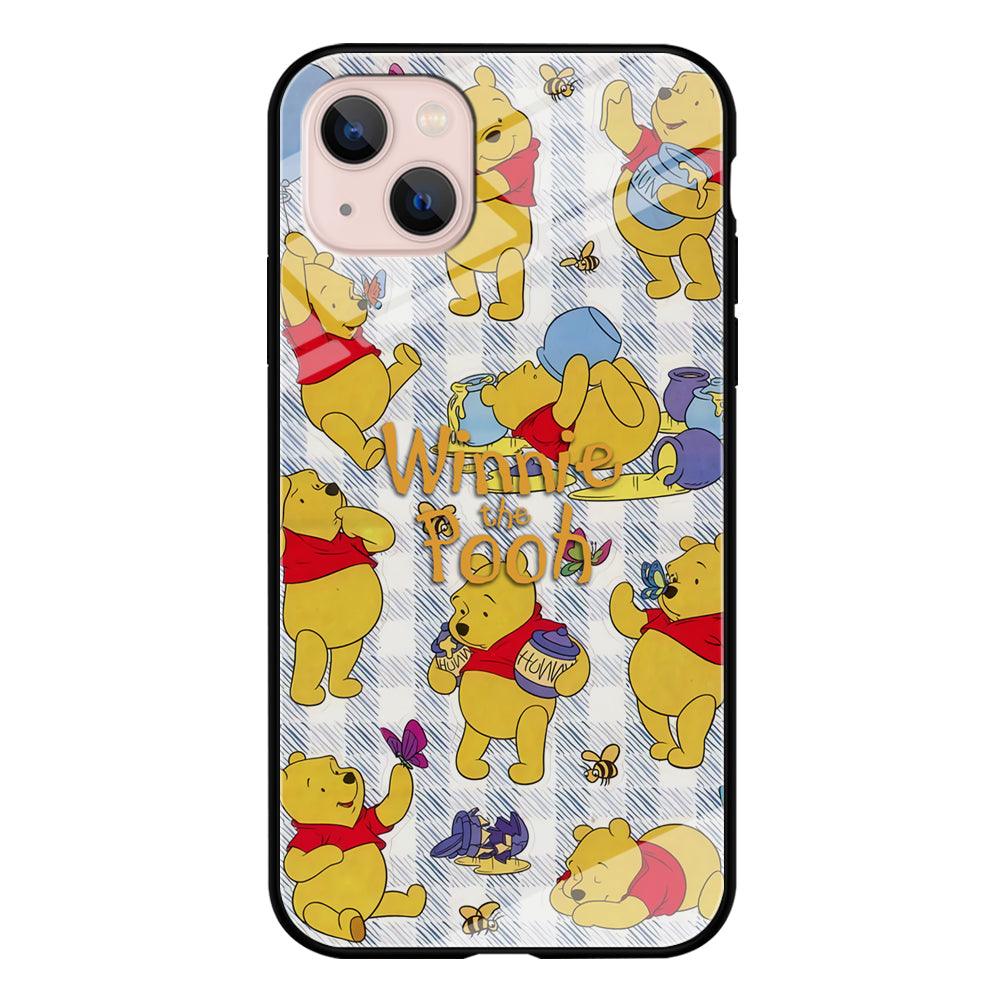 Winnie The Pooh Moment in A Day iPhone 14 Plus Case-Oxvistore