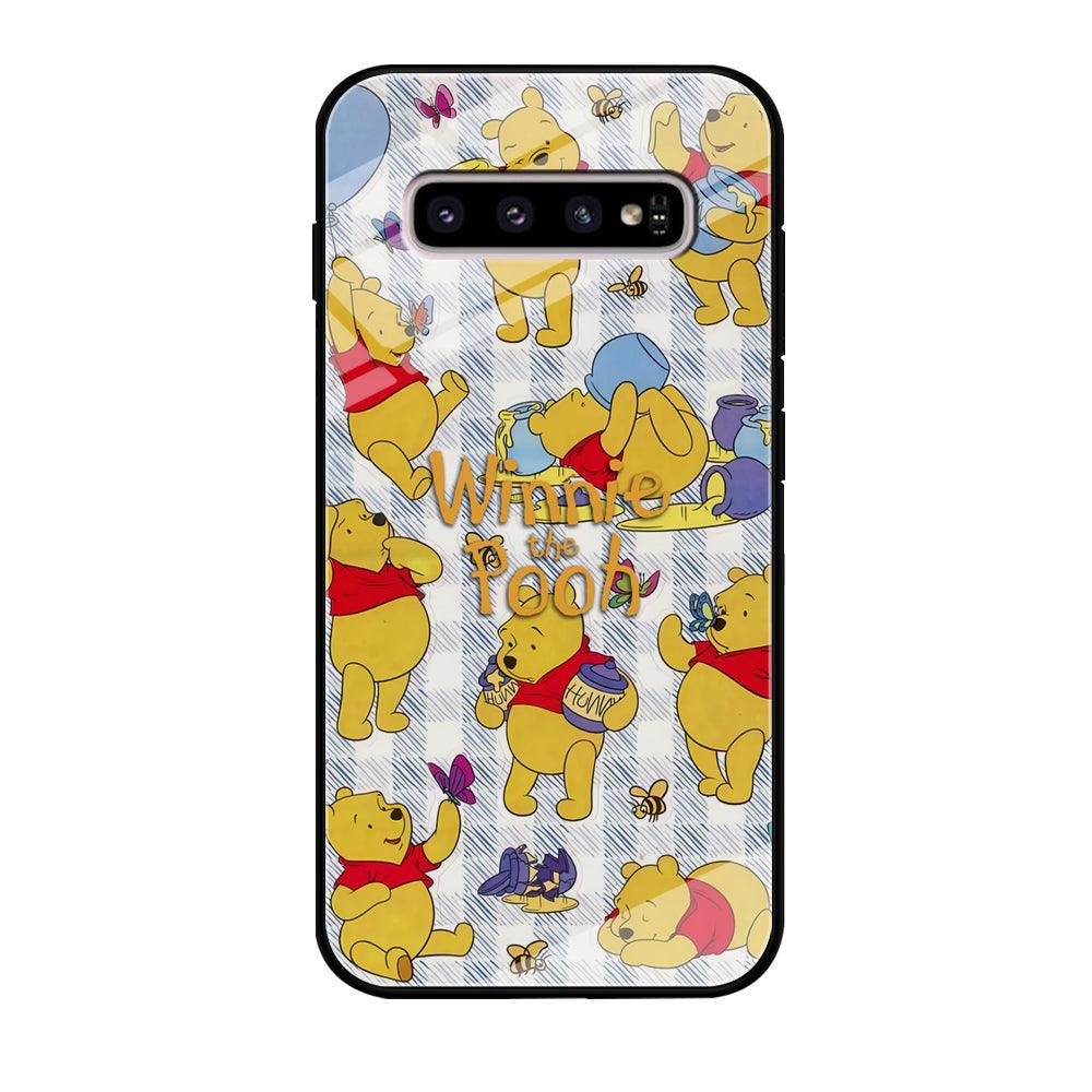 Winnie The Pooh Moment in A Day Samsung Galaxy S10 Case-Oxvistore