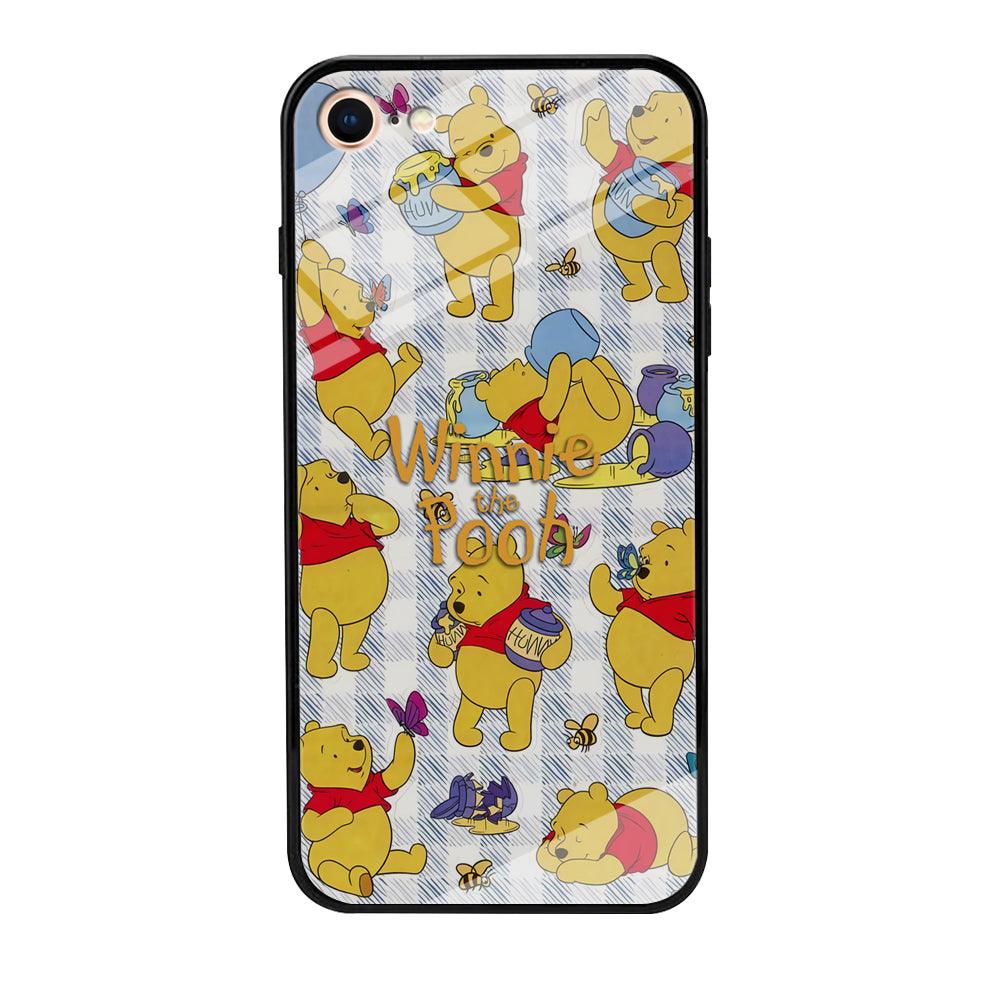 Winnie The Pooh Moment in A Day iPhone 8 Case-Oxvistore