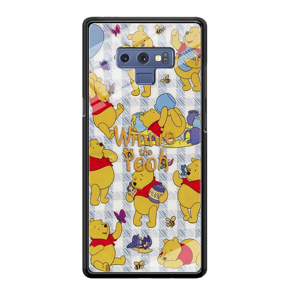 Winnie The Pooh Moment in A Day Samsung Galaxy Note 9 Case-Oxvistore