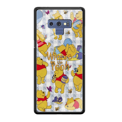 Winnie The Pooh Moment in A Day Samsung Galaxy Note 9 Case-Oxvistore