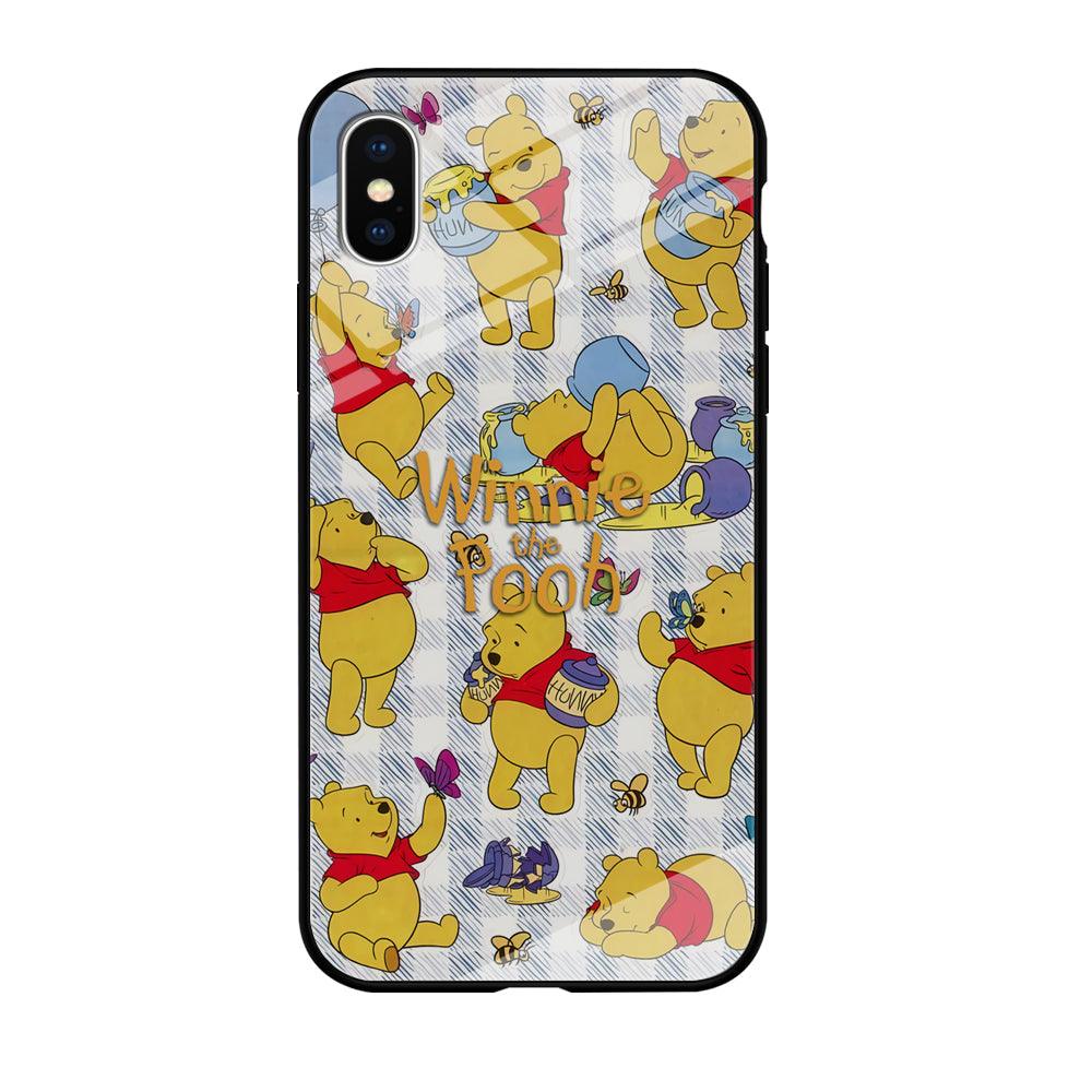 Winnie The Pooh Moment in A Day iPhone X Case-Oxvistore