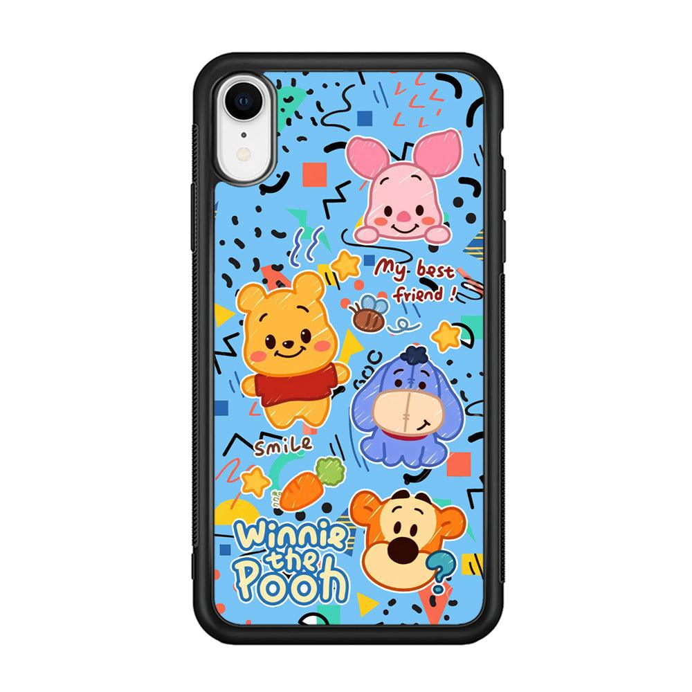 Winnie The Pooh The Best Friend iPhone XR Case-Oxvistore