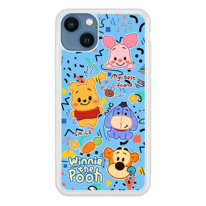 Winnie The Pooh The Best Friend iPhone 14 Plus Case-Oxvistore