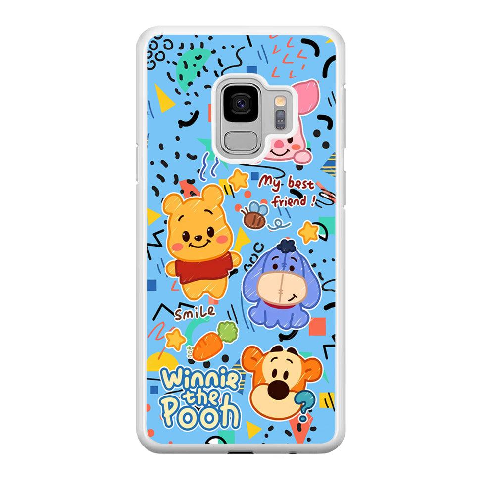 Winnie The Pooh The Best Friend Samsung Galaxy S9 Case-Oxvistore