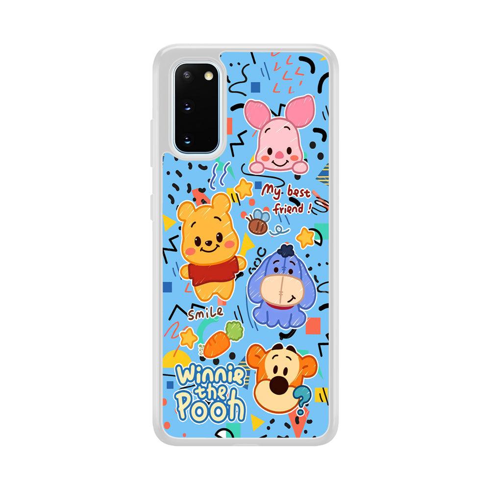 Winnie The Pooh The Best Friend Samsung Galaxy S20 Case-Oxvistore