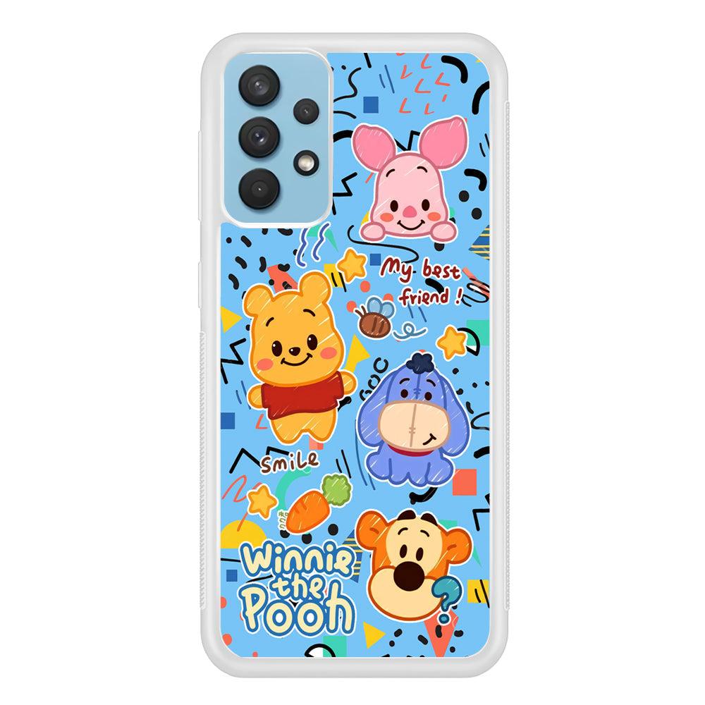 Winnie The Pooh The Best Friend Samsung Galaxy A32 Case-Oxvistore