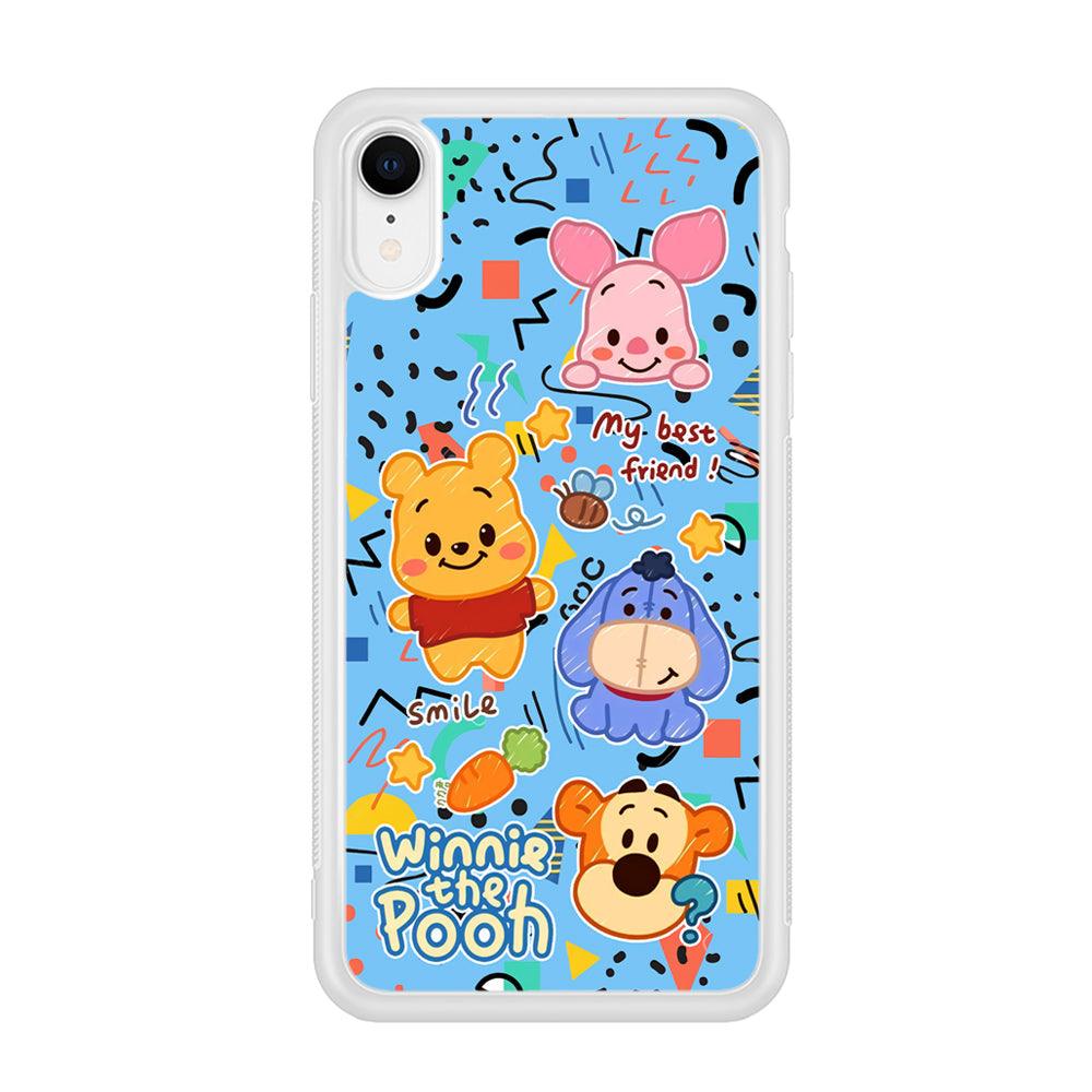 Winnie The Pooh The Best Friend iPhone XR Case-Oxvistore