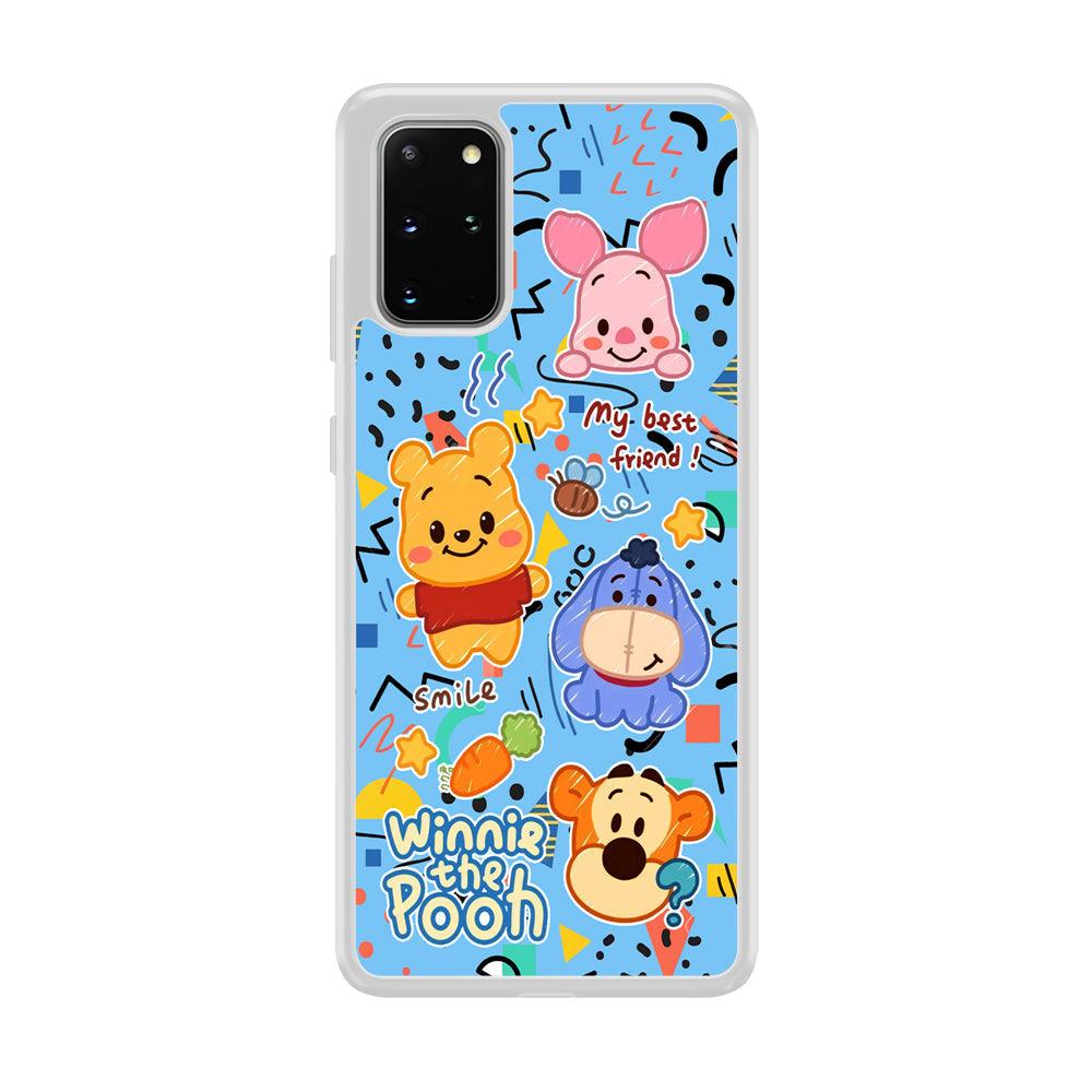 Winnie The Pooh The Best Friend Samsung Galaxy S20 Plus Case-Oxvistore