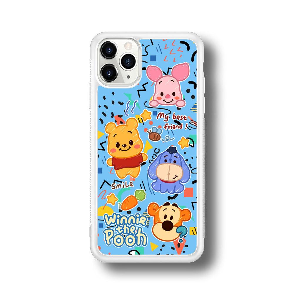 Winnie The Pooh The Best Friend iPhone 11 Pro Max Case-Oxvistore