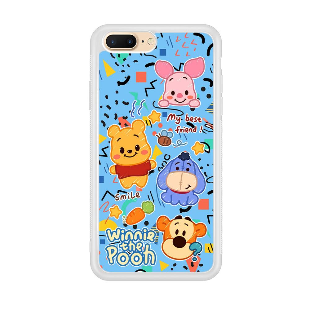 Winnie The Pooh The Best Friend iPhone 7 Plus Case-Oxvistore