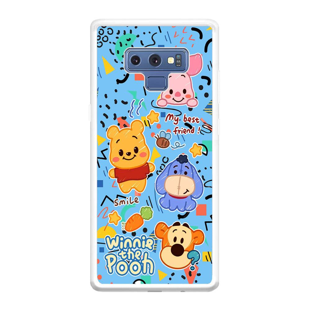 Winnie The Pooh The Best Friend Samsung Galaxy Note 9 Case-Oxvistore