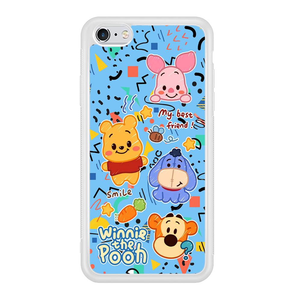 Winnie The Pooh The Best Friend iPhone 6 Plus | 6s Plus Case-Oxvistore