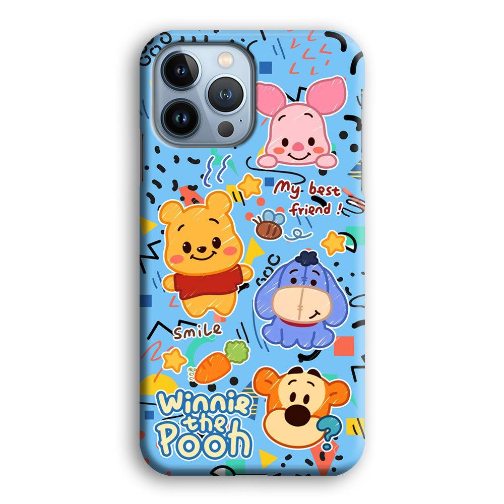 Winnie The Pooh The Best Friend iPhone 13 Pro Case-Oxvistore