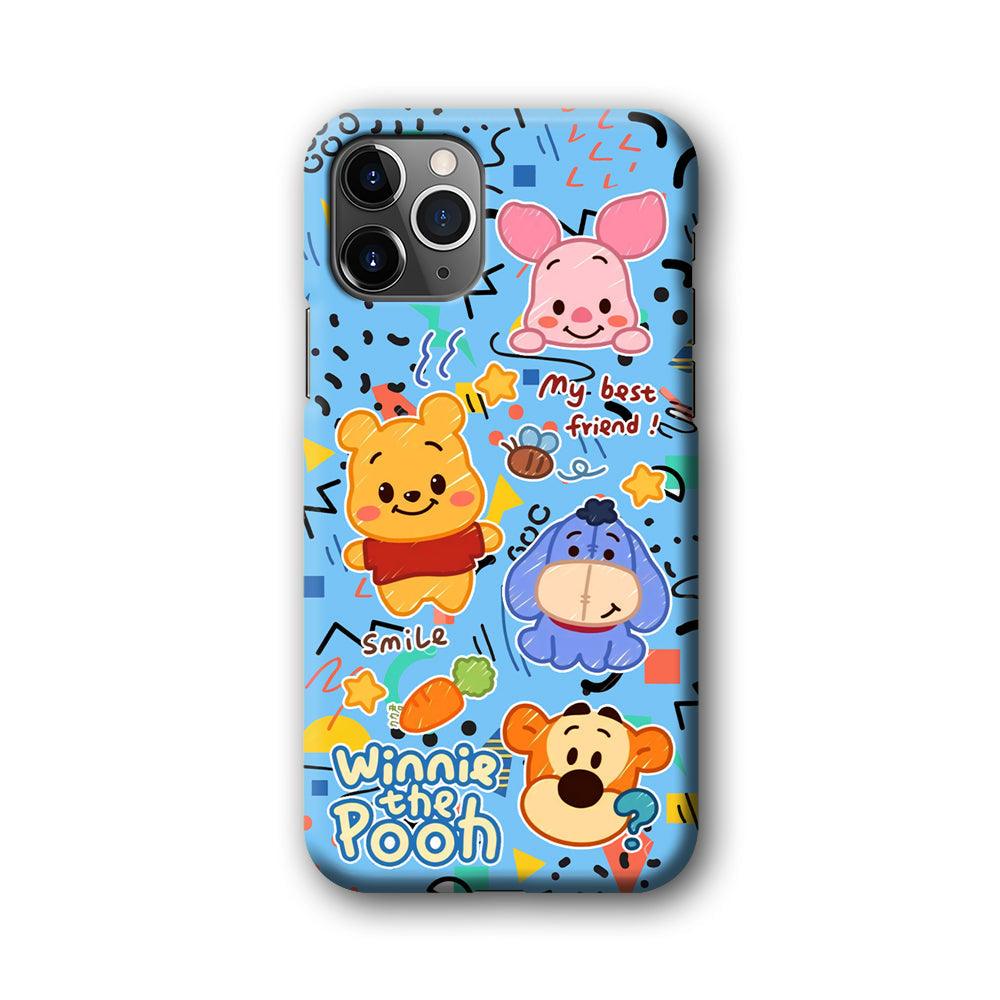 Winnie The Pooh The Best Friend iPhone 11 Pro Max Case-Oxvistore