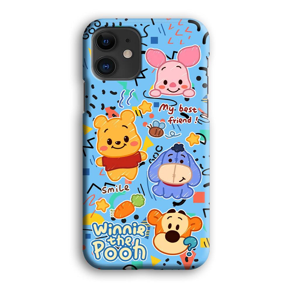 Winnie The Pooh The Best Friend iPhone 12 Case-Oxvistore