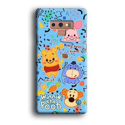 Winnie The Pooh The Best Friend Samsung Galaxy Note 9 Case-Oxvistore