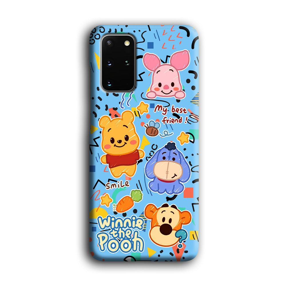 Winnie The Pooh The Best Friend Samsung Galaxy S20 Plus Case-Oxvistore